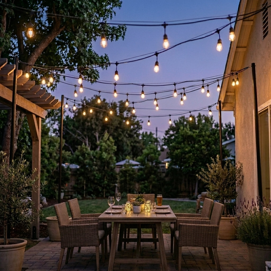Outdoor Bulb Light Upgrade